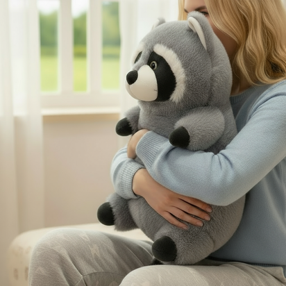 Cuddly Raccoon Plush Doll™
